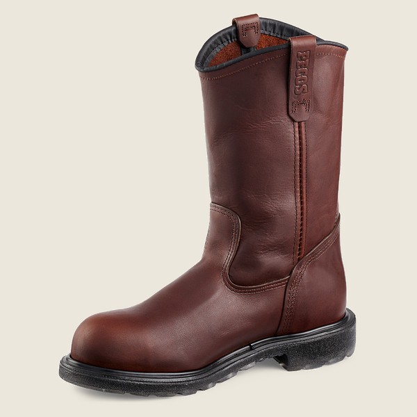 Safety Støvler Herre - Red Wing Supersole® 2.0 - 11-Inch Csa Toe Pull-On - Bordeaux - VDFMOH-170